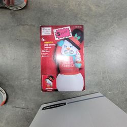 Blow up Christmas decoration