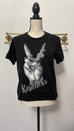 Distress Black T-Shirt