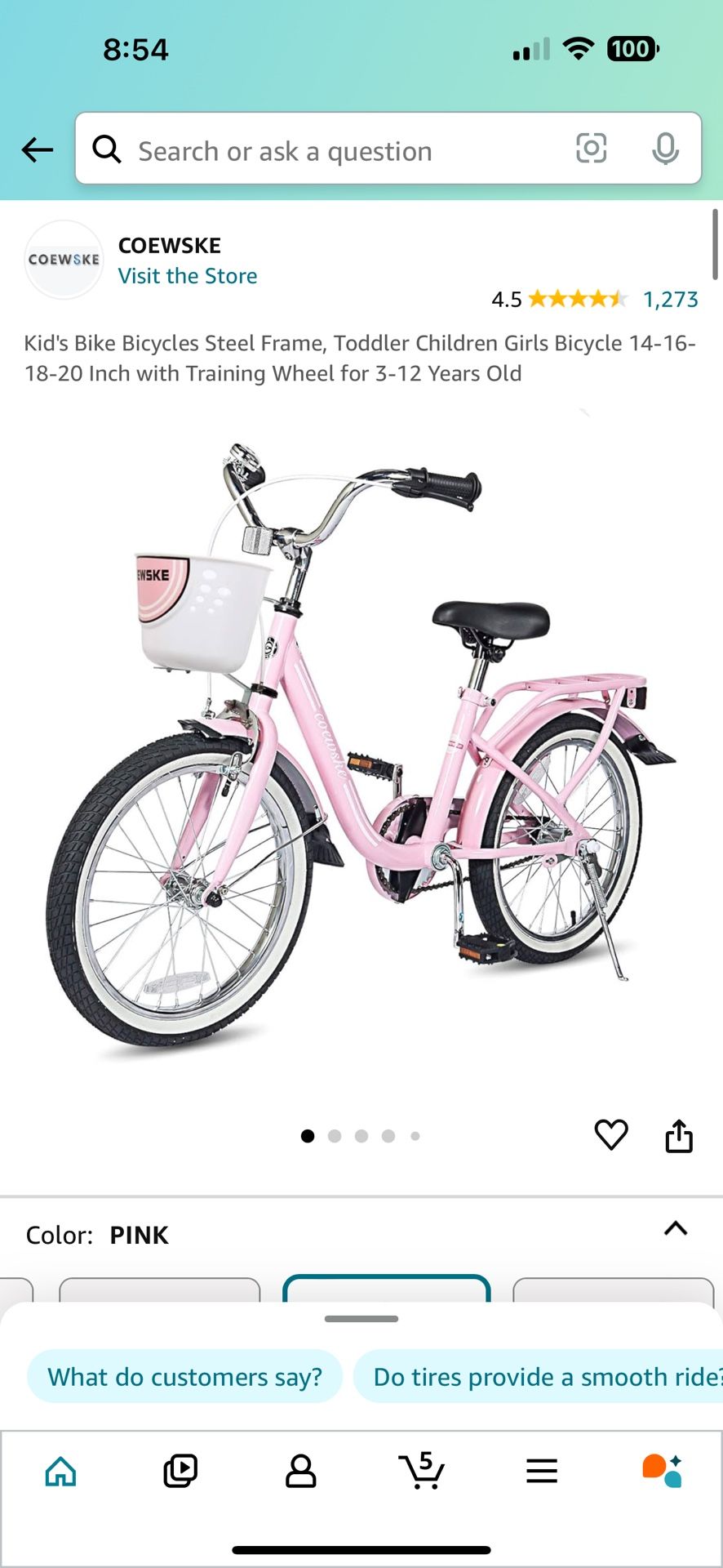 Coewske Girls 14 Bike Like New Other Baby Kids