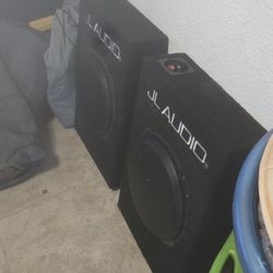 2 JL AUDIO 12'S IN BOX
