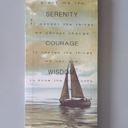Serenity Prayer Canvas