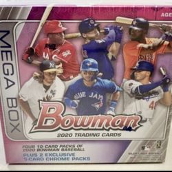 2020 Bowman Baseball Mega Box Brand New Sealed