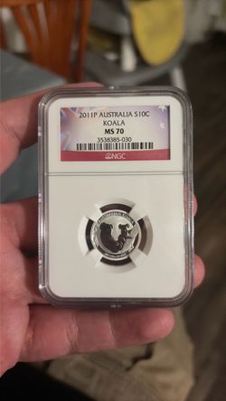 2011 Australia 10c  koala ms 70