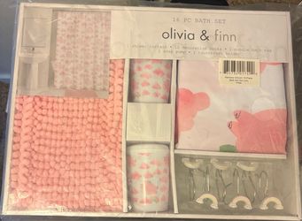 Girls bathroom set