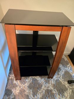 Glass TV Stand