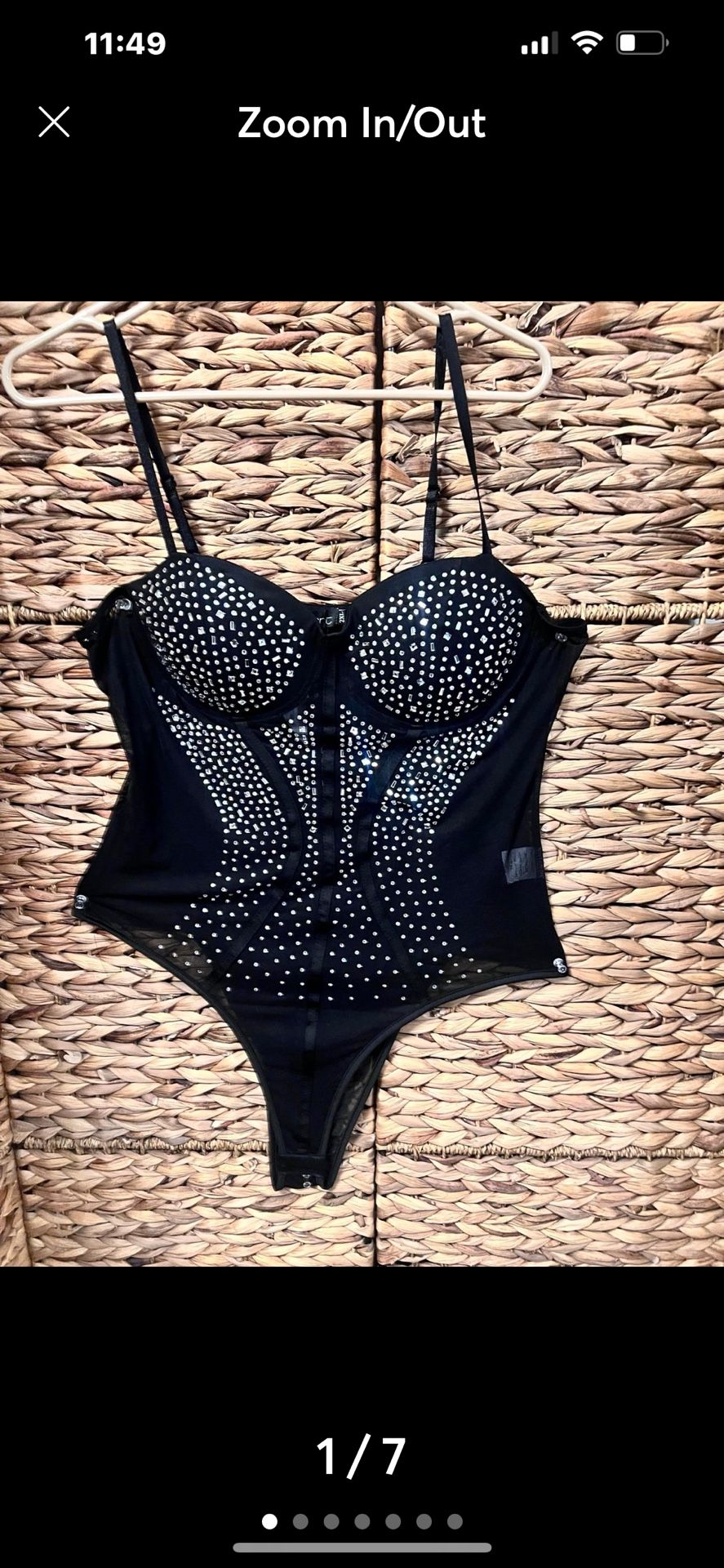 Rhinestone Bodysuit