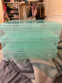 Clear Plastic Storage Containers with Lids