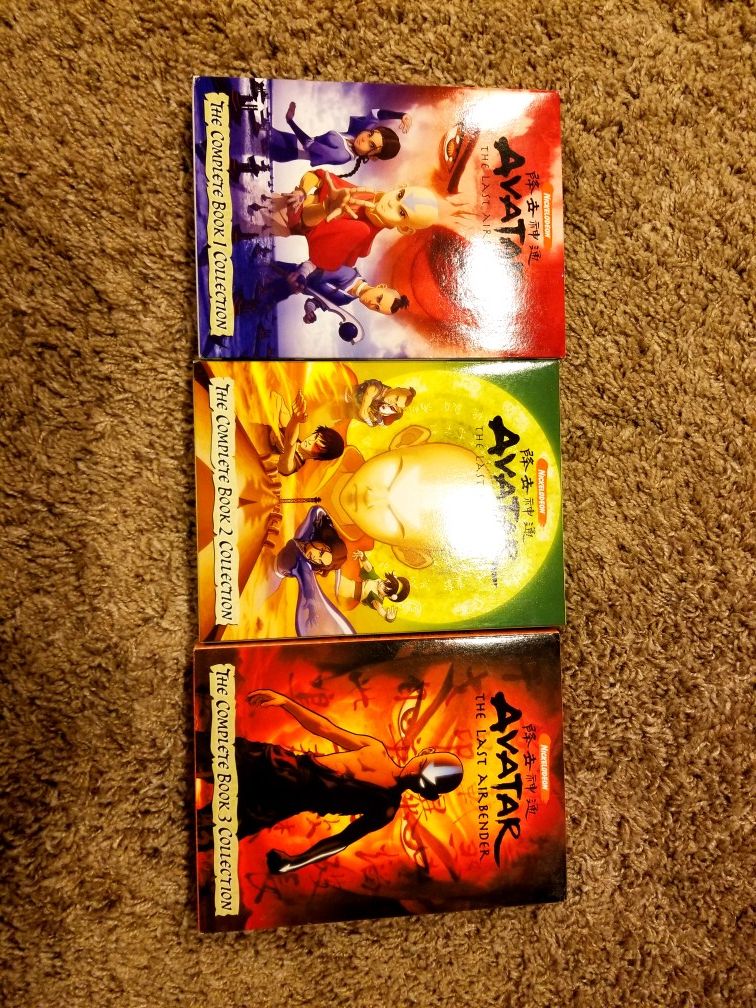Avatar the last Airbender DVD complete set