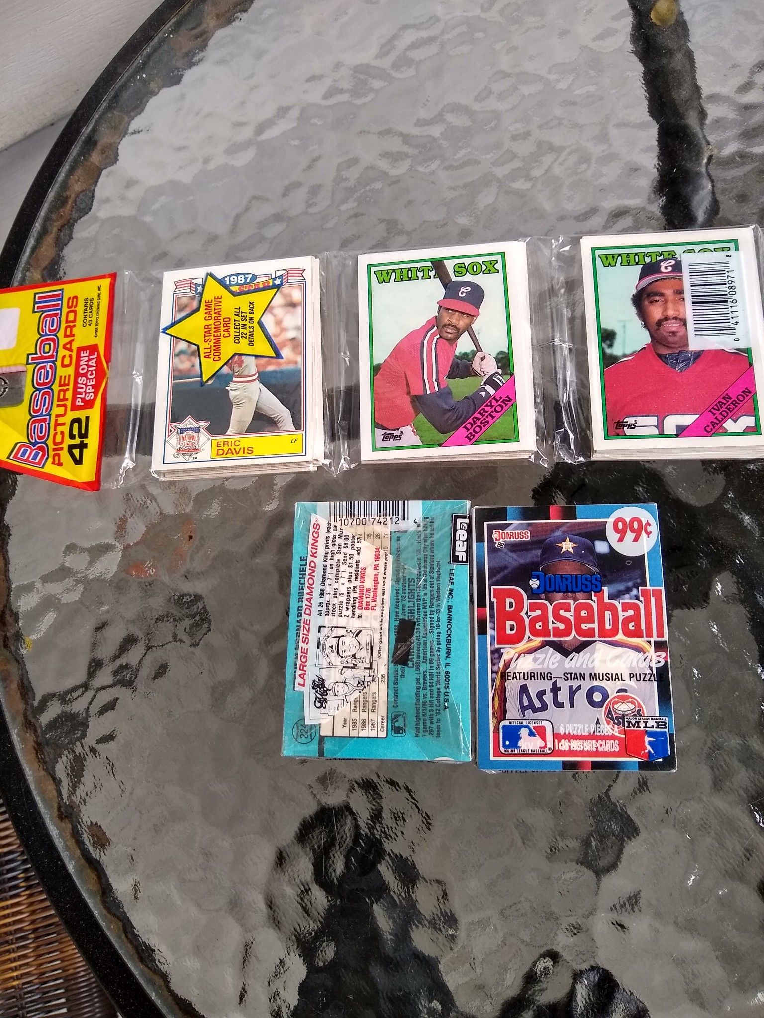 Reduced Baseball cards