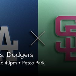 Padres vs Dodgers FRIDAY May 10 $100