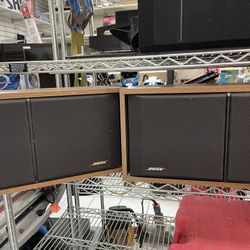 Pair Of Bose 201 Series III Bookshelf Speaker Vintage! 