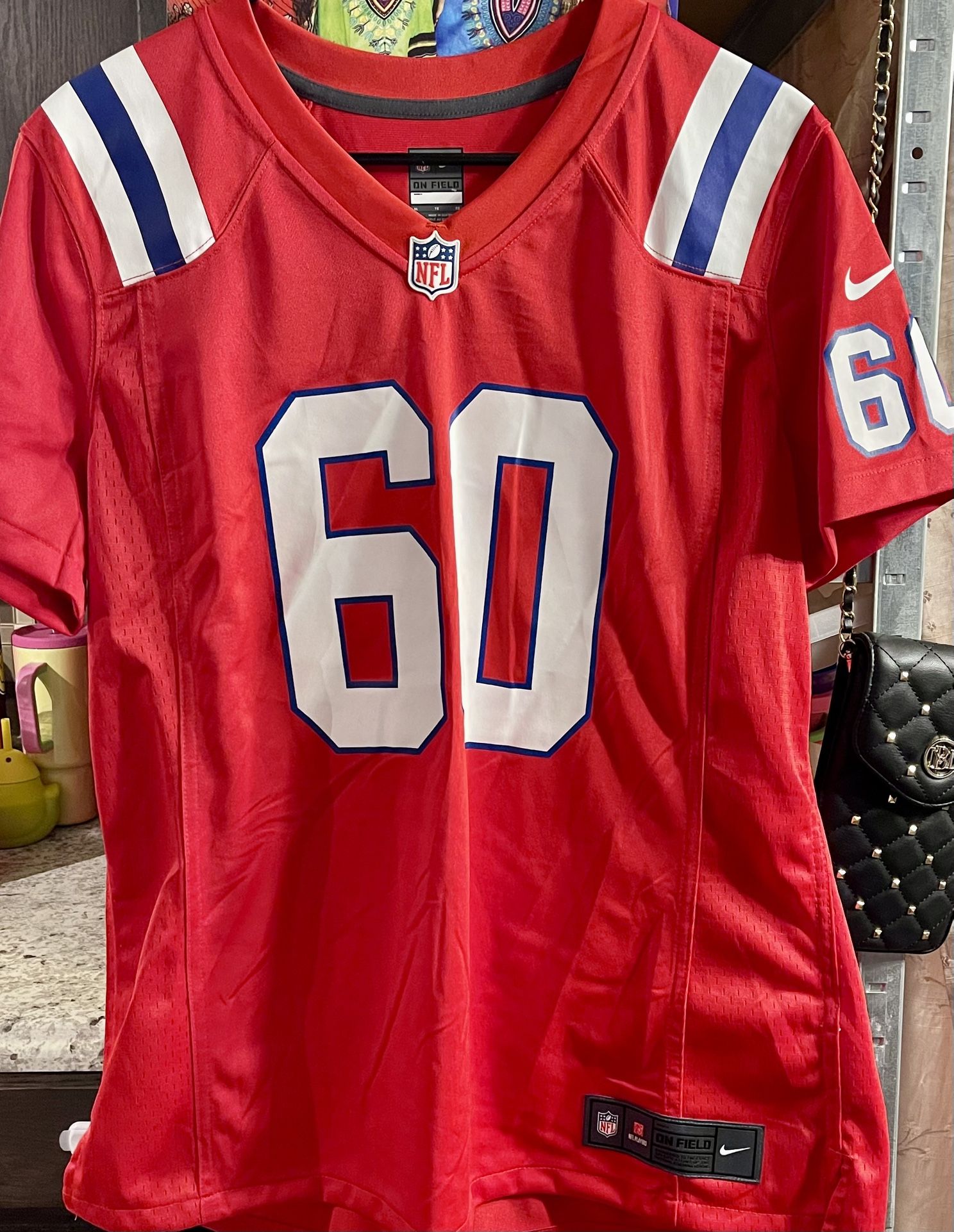 Patriots David Andrews On Field Jersey