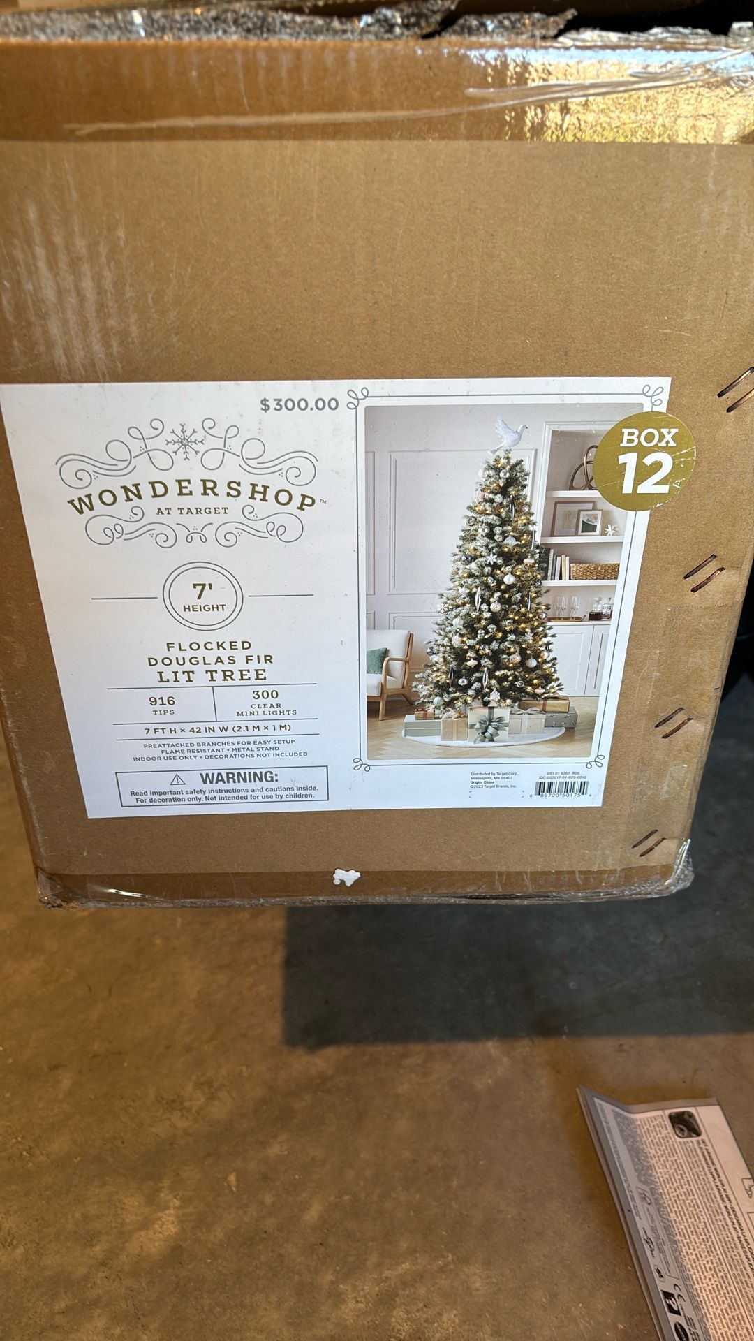 Christmas Lit Tree