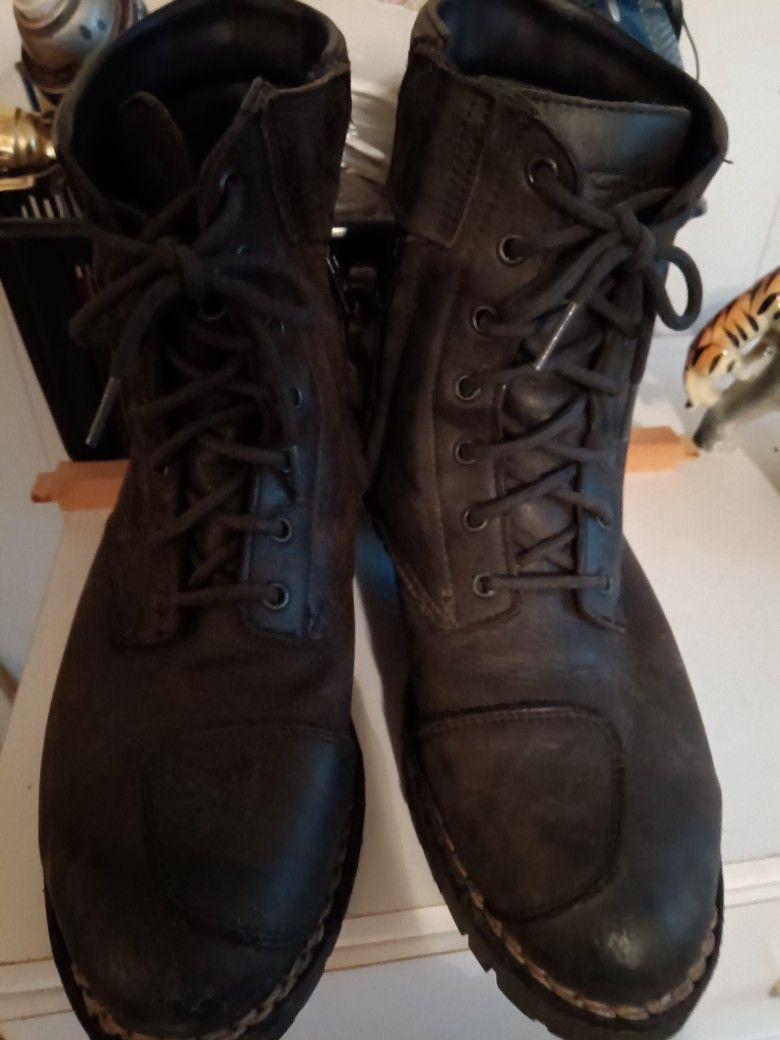 Boots TCX 8 and 1/2 Motorcycle Boots Leather 