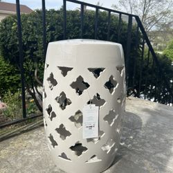 Ceramic Outdoor Plant Stand