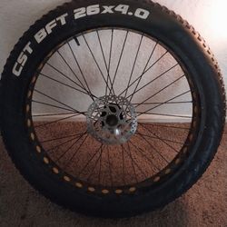 26x4in Bike Tire Front Tire 