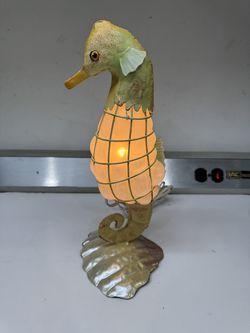 seahorse night light