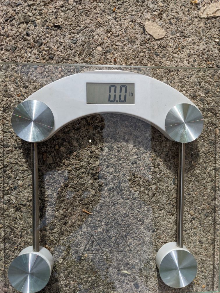 Scale - Check your weight in Lb and Kg