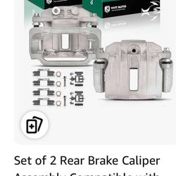 Set of 2 Rear Brake Caliper Assembly Compatible with Chevrolet Silverado 1500 GMC