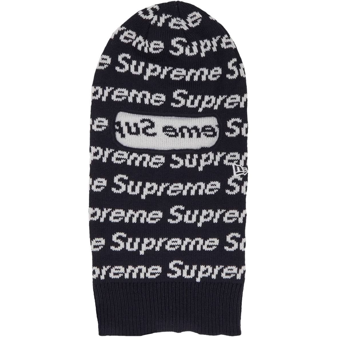 Supreme x New Era Repeat Balaclava 'Black' ski mask