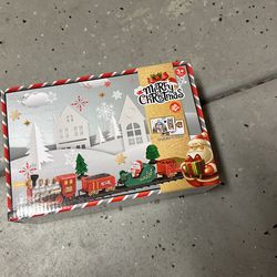Christmas Themed Toy Train Set