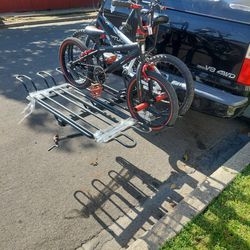 trailer hitch bike rack 