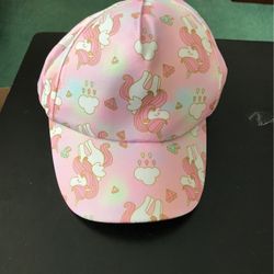 New Kids Hat With Unicorns 