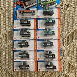 Hot Wheels 83 Chevy Silverado Set Of 12