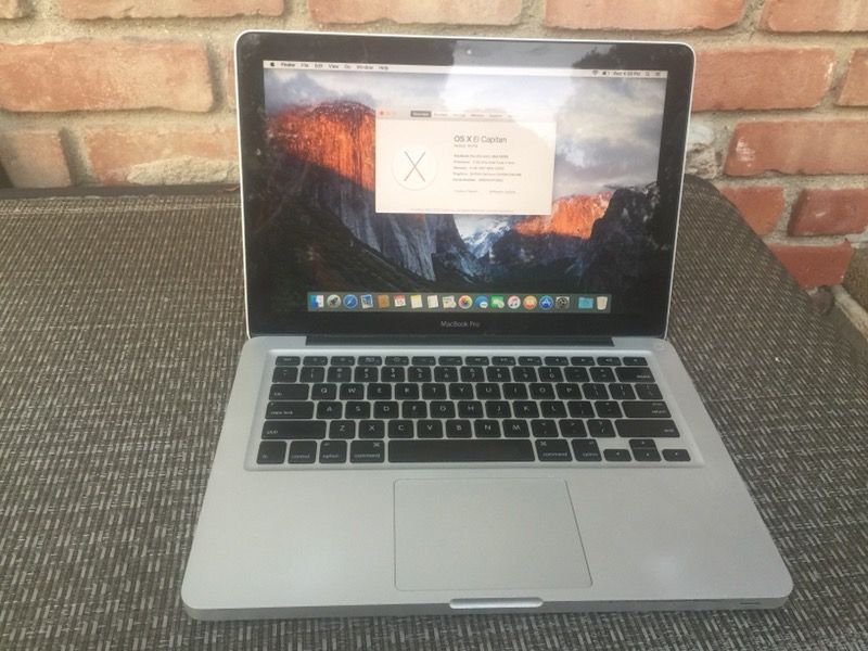 MacBook Pro 13” Model A1278l