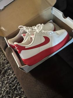 Nike Air Force 1 Low White Red Sneakers