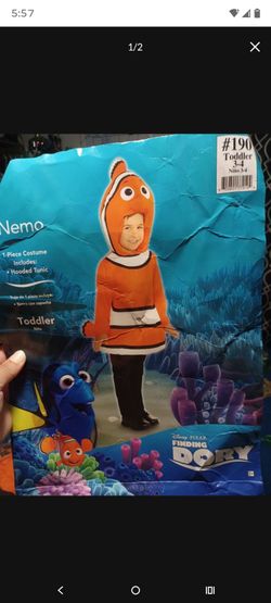 Nemo costume for toddlers 3-4