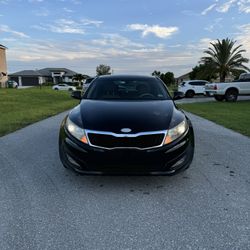 2013 BLACK KIA OPTIMA EX SADAN 