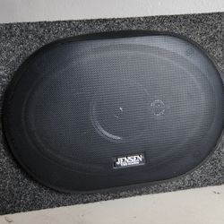 Vintage Jensen
150 watts
Wedge Box Speaker