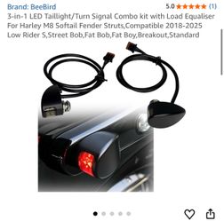 BeeBird 3-in-1 LED Taillight Turn Signal Combo Kit