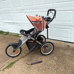 Jeep Overland Limited Jogging Stroller JJ07-XTO Orange/Black