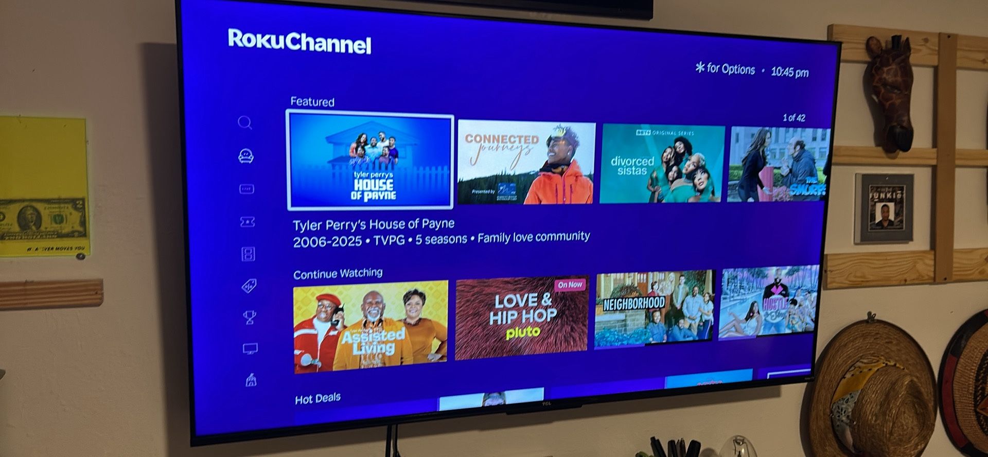 TCL 43" FHD Roku Smart TV