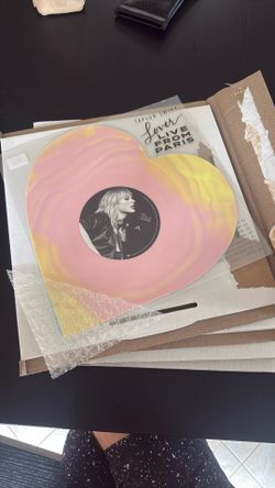 Taylor Swift Lover Live From Paris Vinyl Record