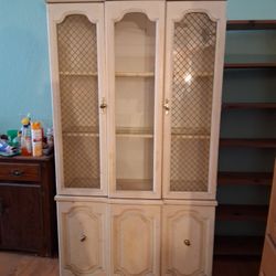 China Hutch 77"tall  X45"x 12"