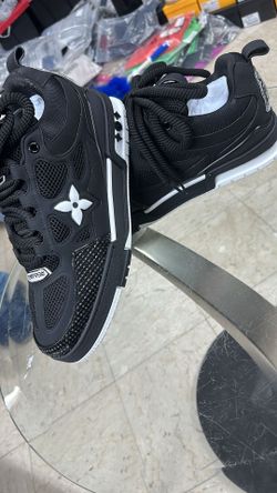 Louis Vuitton Skate Sneakers Black White