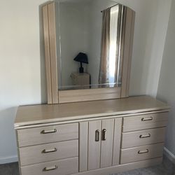 Dresser Set with mirror and nightstand