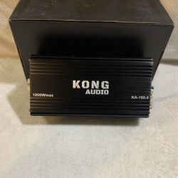 Brand New Kong Audio Mini 4-Channel Car Audio Amplifier $120 Each 