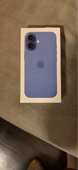 Brand New in Box IPhone 16  ULTRAMARINE-128gb