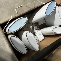 NETGEAR Orbi Satellite Home Mesh WiFi Tri-band AC3000 w/ Adapter 