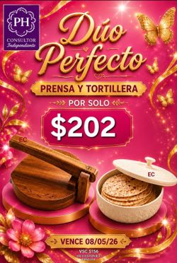 PRENSA Y TORTILLERO DE PRINCESS HOUSE