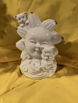 Sun Nic Nac With Two Baby Bears