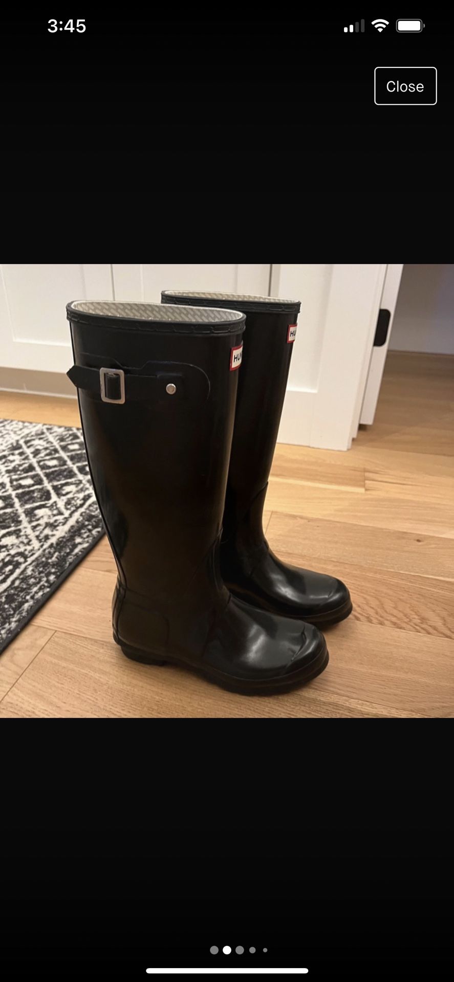 Hunter Boots With Socks