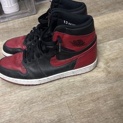 Men Air jordan 1 high og banned