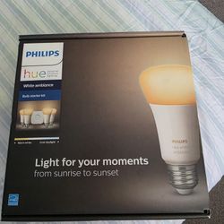 Philips HUE Bulb Starter Kit! BRAND NEW