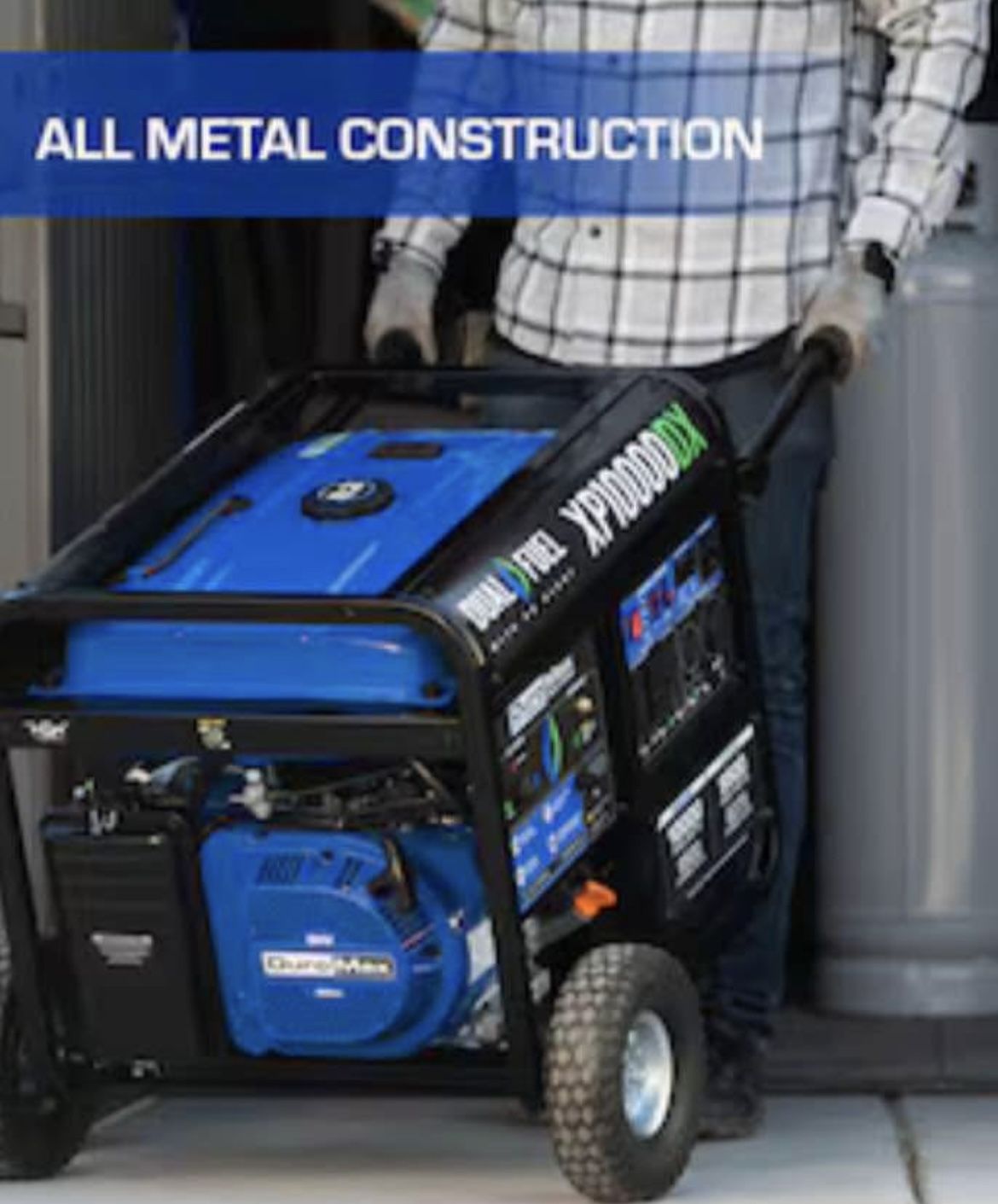 Generators for sale Duro Max DUAL FUEL XP10000DX Retail Price $1400 Your Price $1100