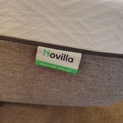 Novilla King Size 12" Thick Memory Foam Mattress 